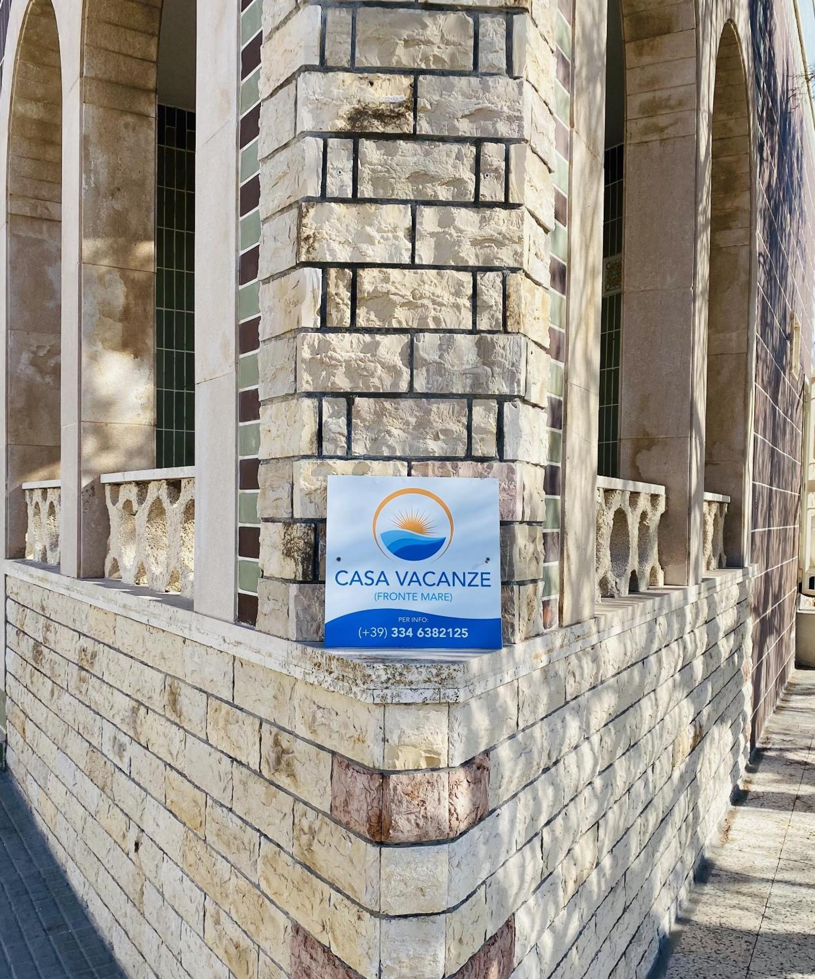 Villa Casa Fronte Mare Marina di Mancaversa Exterior foto